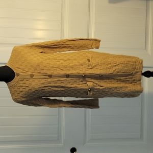 Long Button Down Cardigan